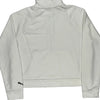 Puma 1/4 Zip - Large White Cotton Blend