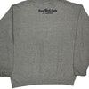 Hard Rock Cafe Ft. Lauderdale Hard Rock Cafe Spellout Sweatshirt - XL Grey Cotton Blend