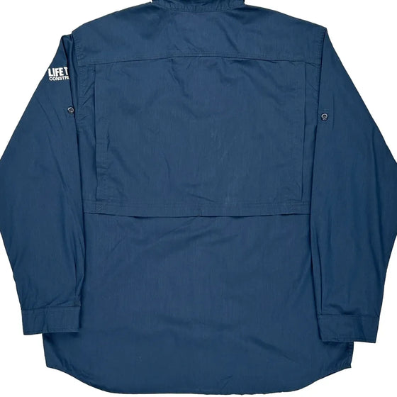 Life Construction Carhartt Shirt - XL Blue Cotton