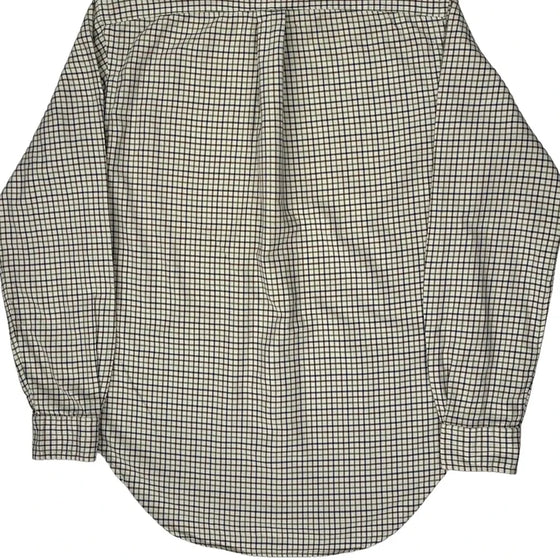 Ralph Lauren Checked Shirt - Small Beige Cotton