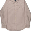 Ralph Lauren Striped Shirt - XL Pink Cotton