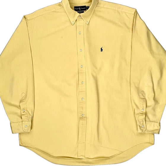 Blake Ralph Lauren Shirt - 2XL Yellow Cotton