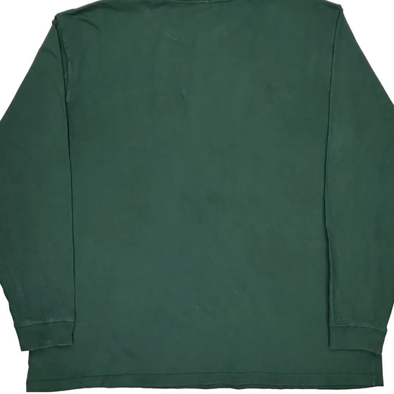 Pocket Carhartt Oversized Long Sleeve T-Shirt - 3XL Green Cotton