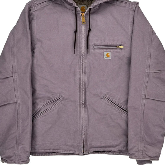 Carhartt Coat - Small Purple Cotton