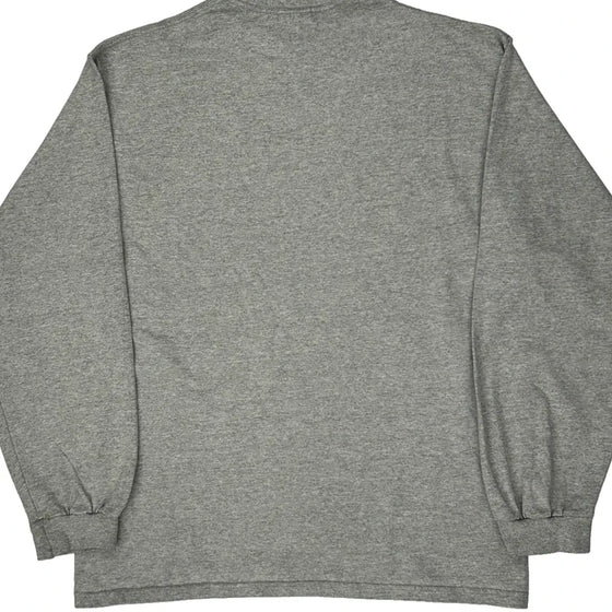 Made In Usa Nike Sweatshirt - Large Grey Cotton Blend