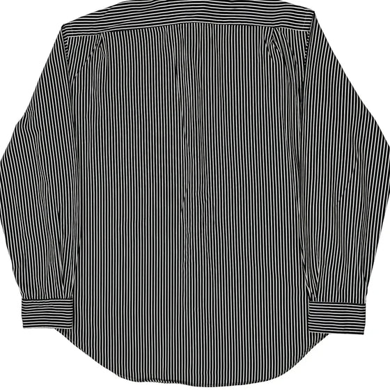 Bradford Ralph Lauren Striped Shirt - XL Black & White Cotton