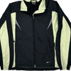 Nike Track Jacket - Large Black Polyester