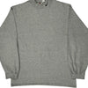 Made In Usa Nike Sweatshirt - Large Grey Cotton Blend