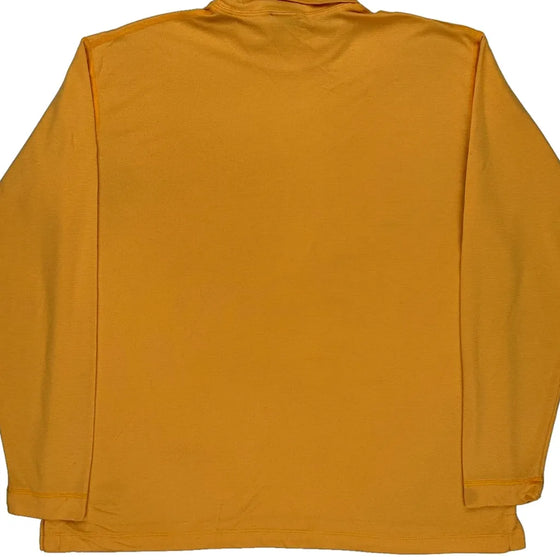 Capilene Patagonia Fleece - Large Yellow Polyester