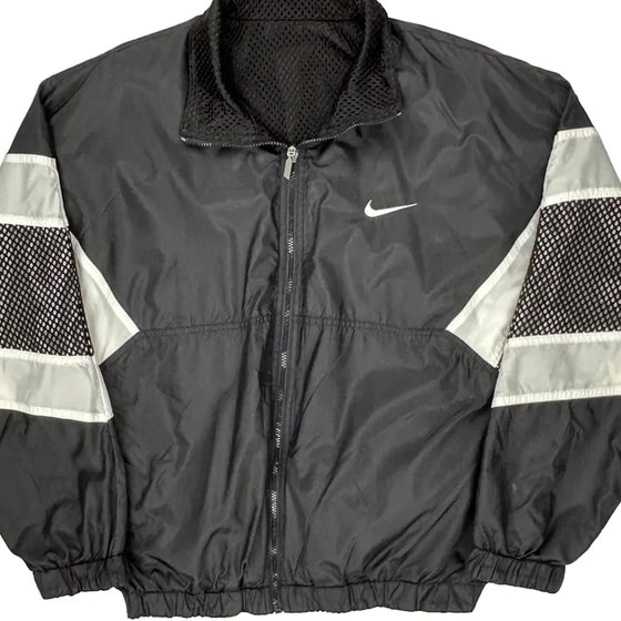 Nike Jacket - Large Black Polyester