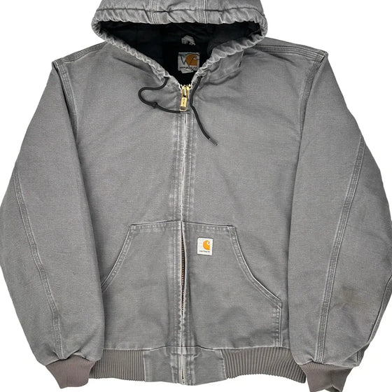 Carhartt Jacket - Small Grey Cotton Blend