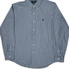 Ralph Lauren Collared Shirt - Large Blue Cotton