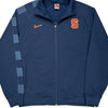 Syracuse Nike College Track Jacket - Medium Navy Polyester