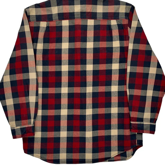 Carhartt Checked Flannel Shirt - Large Multicoloured Cotton