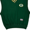 Green Bay Packers Starter Sweater Vest - Large Green Cotton