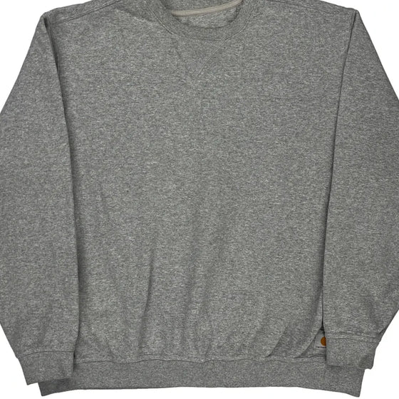 Carhartt Sweatshirt - 2XL Grey Cotton Blend