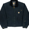 Workwear Carhartt Jacket - Large Black Cotton