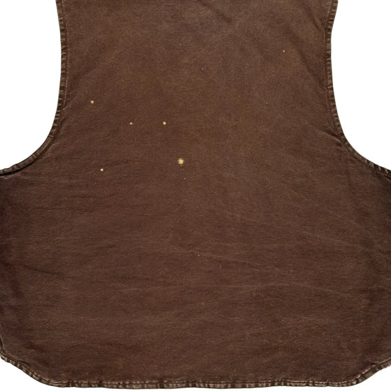 Carhartt Gilet - 2XL Brown Cotton