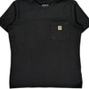 Carhartt T-Shirt - Medium Black Cotton