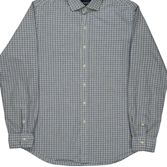 Ralph Lauren Checked Shirt - Large Blue Cotton