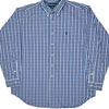 Blake Ralph Lauren Checked Shirt - XL Blue Cotton