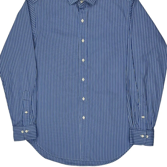 Regent Ralph Lauren Collared Shirt - Medium Blue Cotton