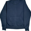 Carhartt Hoodie - Small Navy Cotton