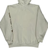 Loose Fit Carhartt Oversized Hoodie - XL Cream Cotton Blend