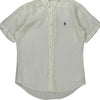 Ralph Lauren Fitted Shirt - Small White Cotton