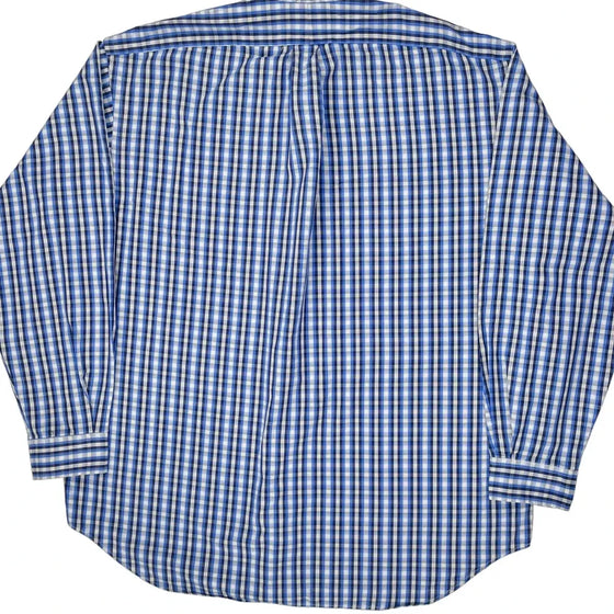 Blake Ralph Lauren Checked Shirt - XL Blue Cotton