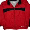 Reebok Jacket - Large Red Polyester