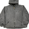 Carhartt Tall Jacket - 4XL Grey Cotton Blend