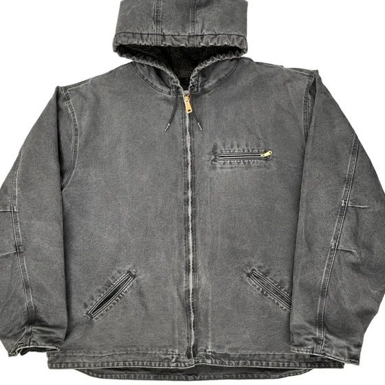 Carhartt Tall Jacket - 4XL Grey Cotton Blend