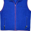 Fleece Patagonia Gilet - Large Blue Polyester