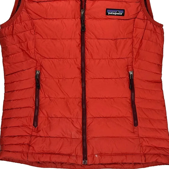 Patagonia Gilet - Small Red Polyester