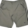 Nike Sport Shorts - Large Grey Polyester