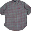 Ralph Lauren Checked Short Sleeve Shirt - Large Multicoloured Cotton