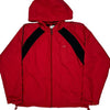 Reebok Windbreaker - Medium Red Polyester