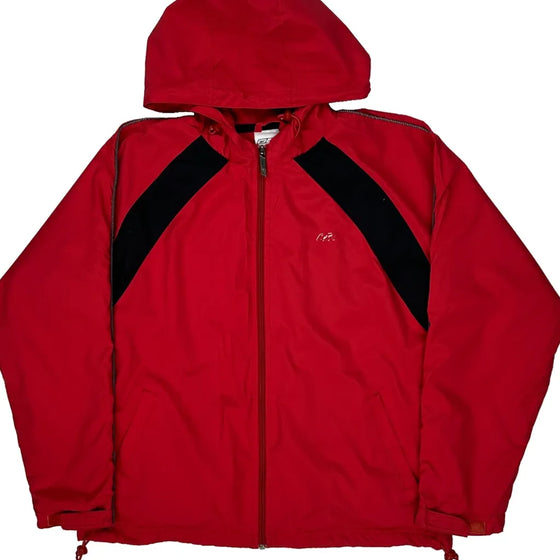 Reebok Windbreaker - Medium Red Polyester