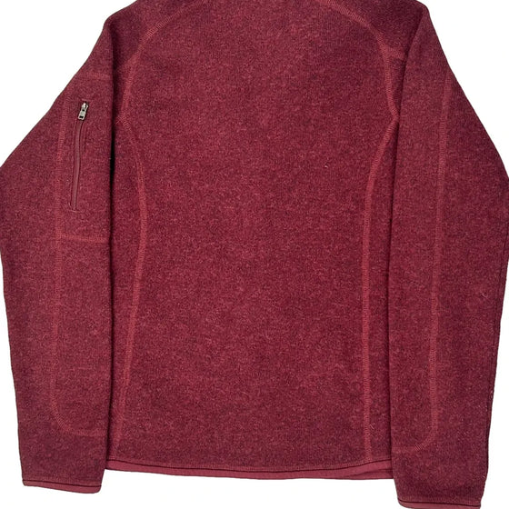 Patagonia Fleece - Medium Burgundy Polyester