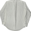 Yarmouth Ralph Lauren Collared Shirt - Medium White Cotton