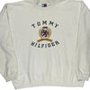 Tommy Hilfiger Sweatshirt - Medium White Cotton