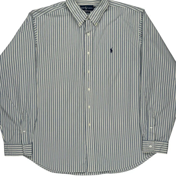 Ralph Lauren Collared Shirt - 2XL White Cotton