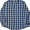 Tommy Hilfiger Checked Shirt - XL Blue Cotton