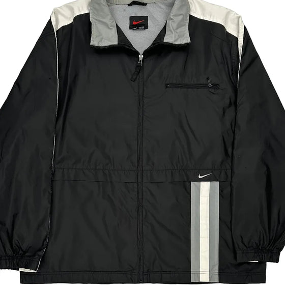 Nike Windbreaker - XL Black Polyester