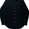 Ralph Lauren Shirt - Medium Black Cotton