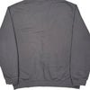 Nike Spellout Sweatshirt - XL Grey Cotton Blend