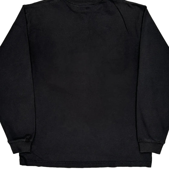 Carhartt Long Sleeve T-Shirt - Medium Black Cotton