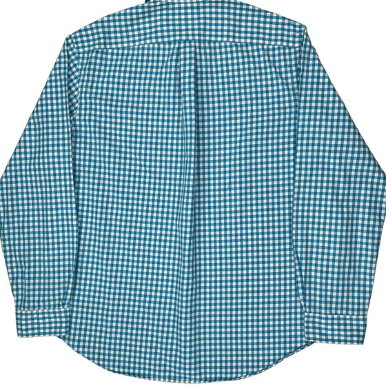 Ralph Lauren Checked Shirt - XL Blue Cotton