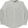 Ralph Lauren Shirt - XL White Cotton